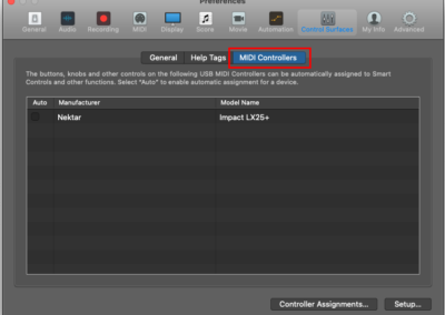 8) Logic MIDI Controllers