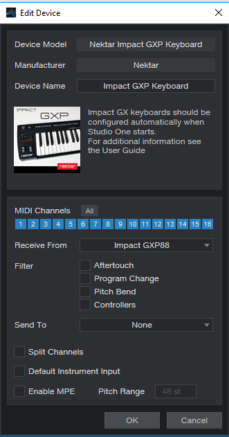 Studio One Setup & Troubleshooting: Impact GXP | Nektar Technology, Inc