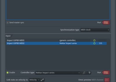 FL Studio MIDI input/output devices (MacOS) - GXP
