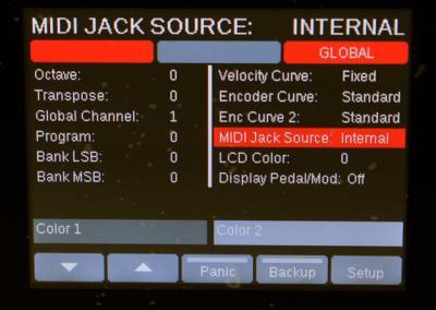 P Series MIDI Jack Source
