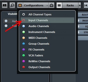 Hide Input Channels